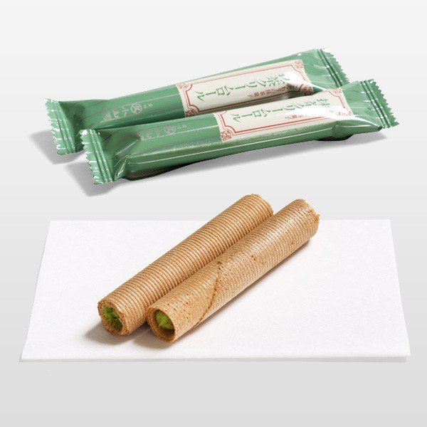 Premium Marukyu Koyamaen Matcha Green Tea Cream Wafer Roll Cookies - 16 Piece Pack - Perfect for Tea Time, Gifts & Japanese Snack Lovers