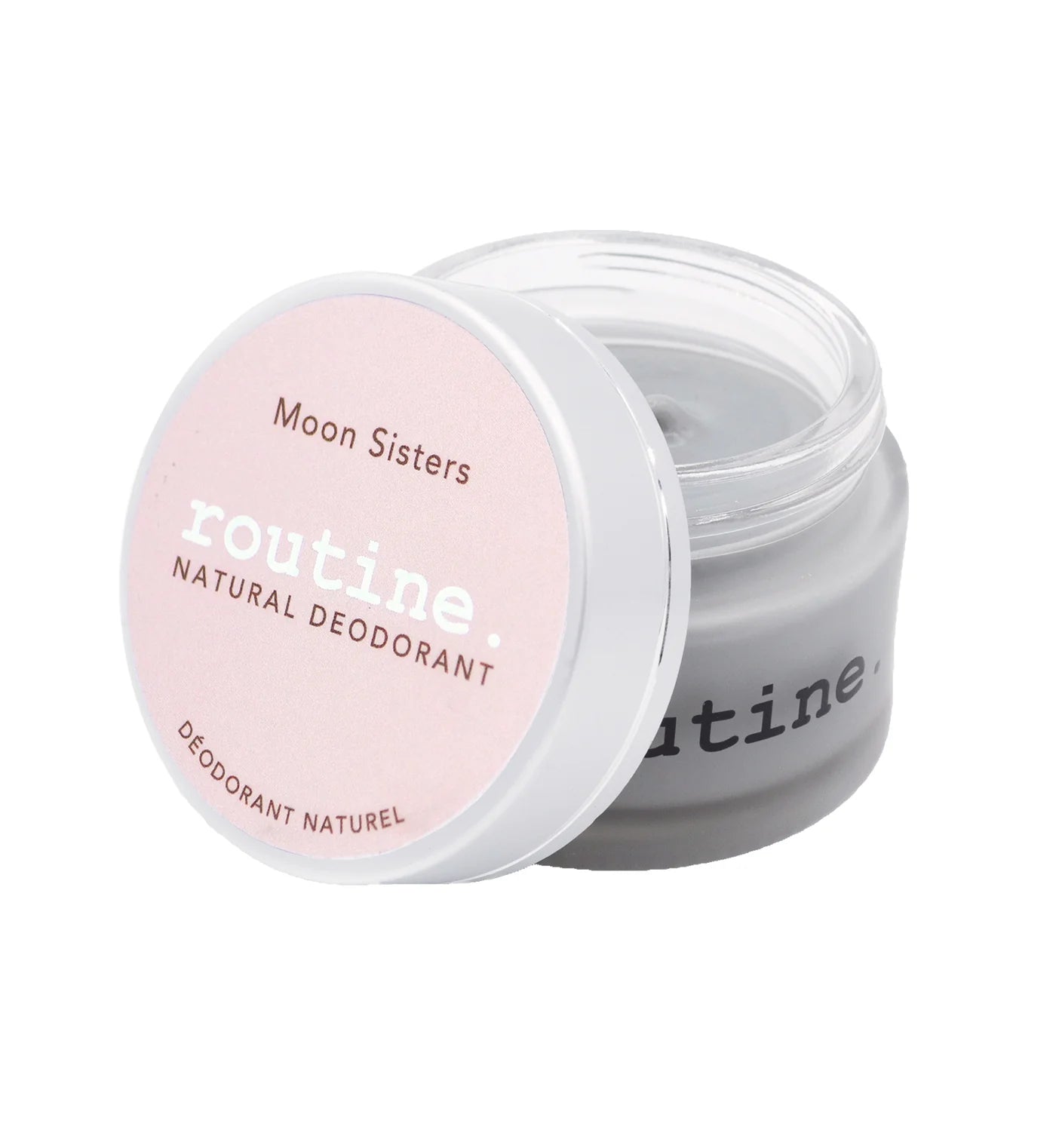 Moon Sisters Natural Activated Charcoal & Magnesium Deodorant with Prebiotics - Fresh All Day for Sensitive Skin | Gym, Work & Outdoor Activities