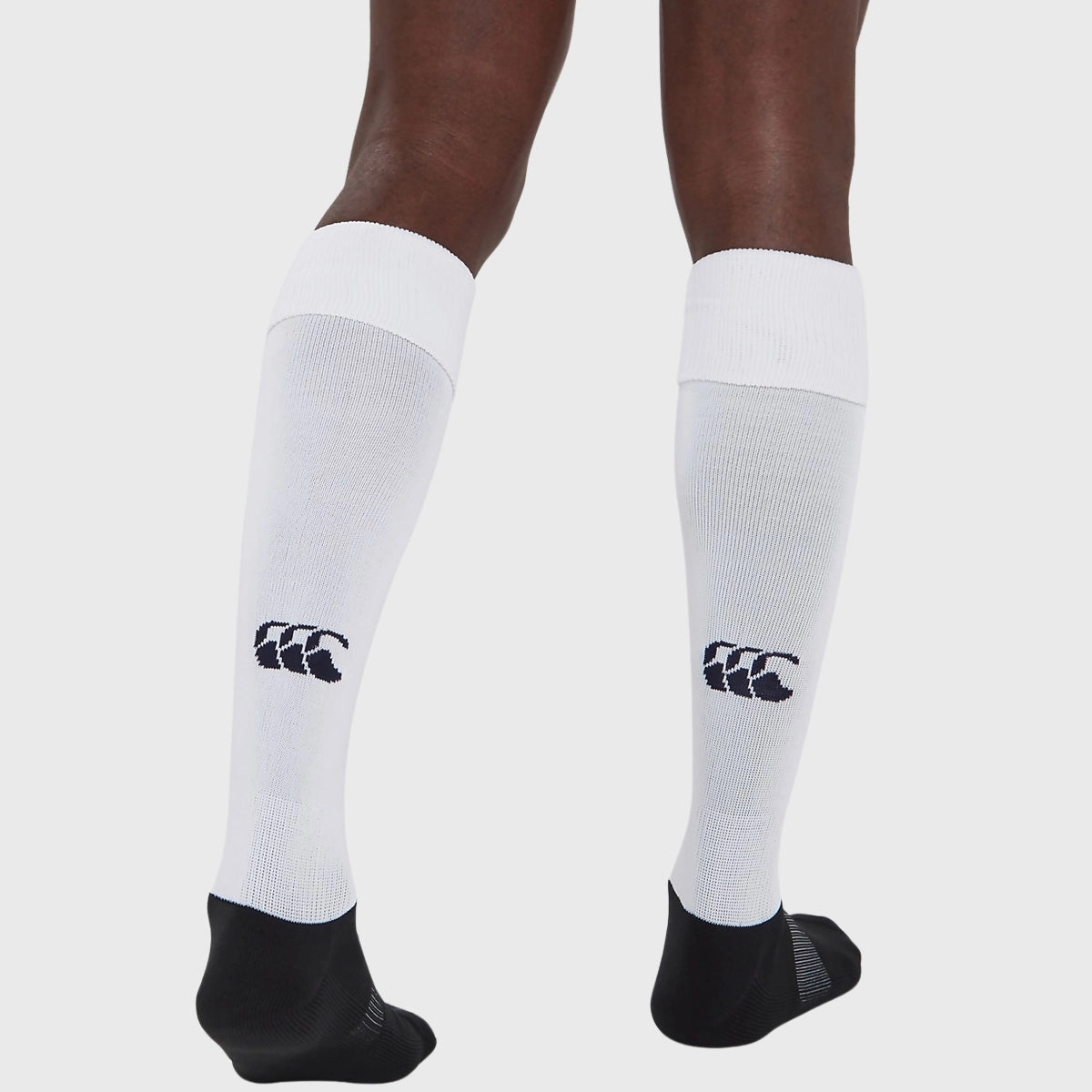 Canterbury Club Rugby Socks - Premium White Sports Socks for Rugby Players - Perfect for Training, Matches & Team Uniforms