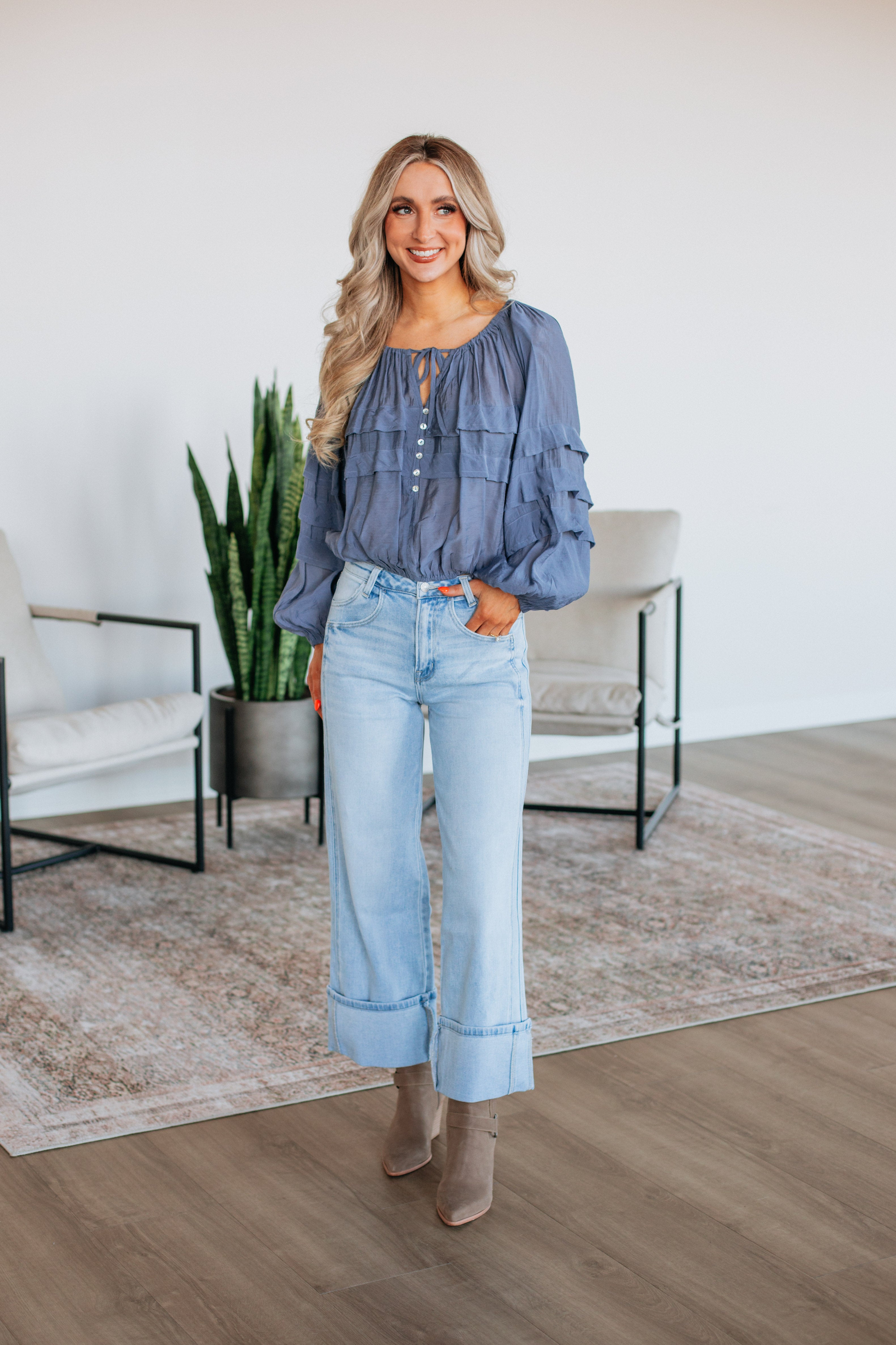 Harmony Top - Women's Fashion Blouse for Casual & Office Wear | Trendy & Comfortable Tops for Everyday Style