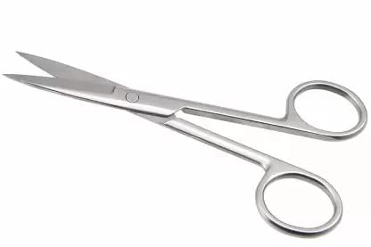 Professional Hair Cutting Scissors - Stainless Steel Barber Shears for Salon & Home Use - Precision Beard & Mustache Trimming Scissors for Men & Women - Hairdressing & Styling Tool (Silver) - Perfect for Salon Professionals, Barbershops & DIY Haircuts at Home