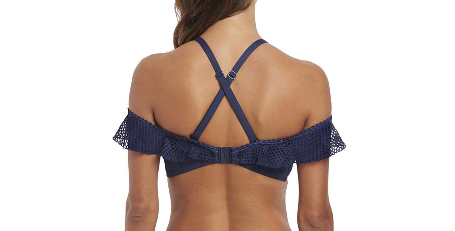Fantasie Women's Marseille Underwire Bandeau Bikini Top - Supportive Swimwear for Beach, Pool & Vacation | Plus Size & Full Bust Options