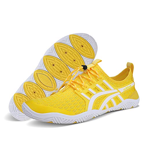 **Men's & Women's Quick-Dry Water Shoes for Swimming, Surfing, Beach & Pool - Slip-On Aqua Shoes for Water Sports, Walking & Water Parks**    *Perfect for beach vacations, pool parties, water aerobics, kayaking, and outdoor adventures!*
