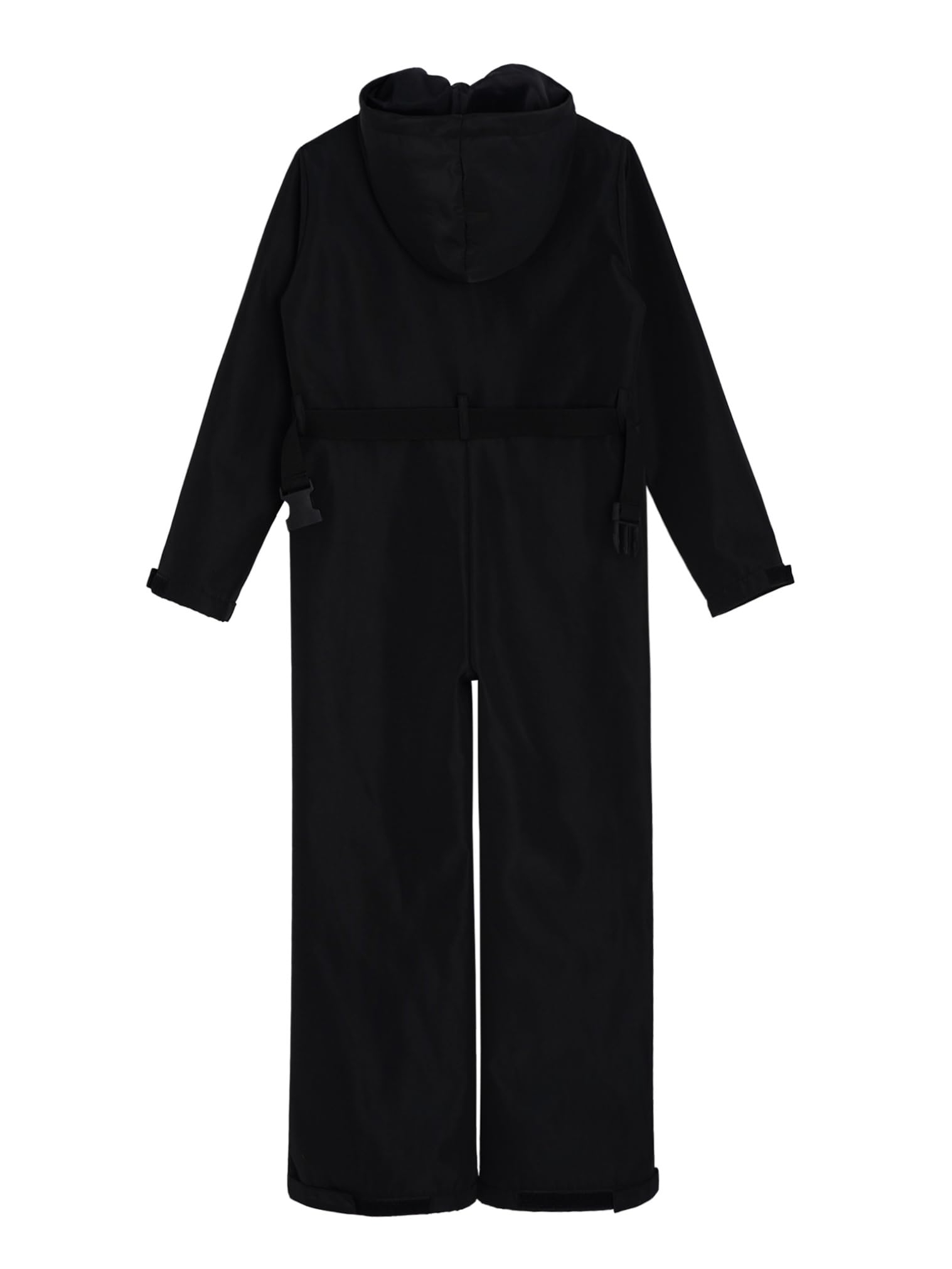 JEATHA Kids Waterproof Ski Jumpsuit - Hooded One-Piece Snowsuit with Belt for Boys & Girls | Winter Skiing, Snowboarding & Outdoor Play