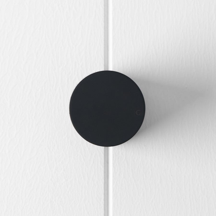 Premium Matte Black Round Faucet - Modern & Durable Bathroom Sink Tap for Home & Commercial Use