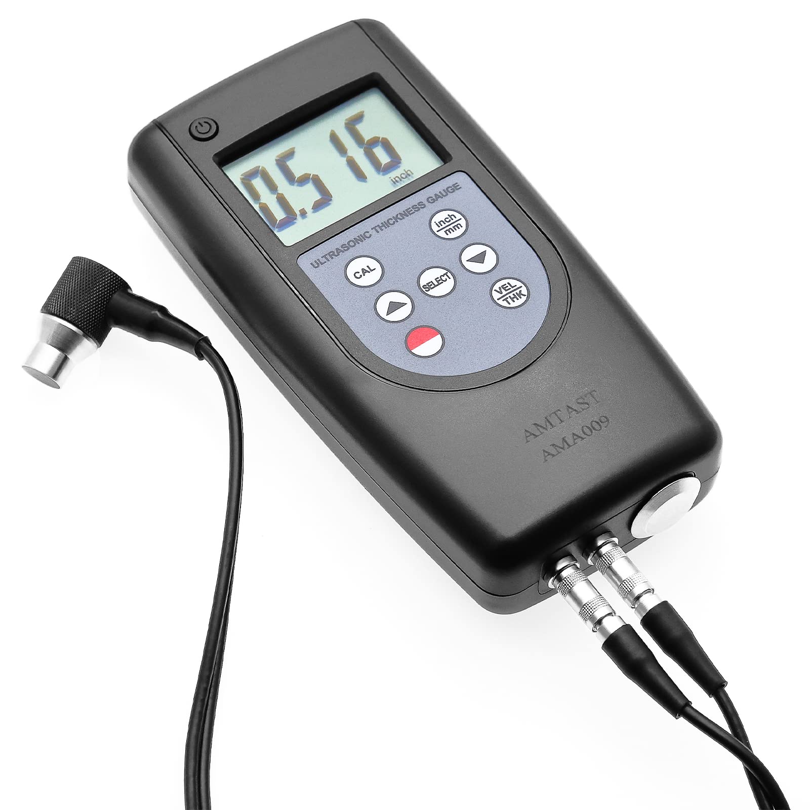 Digital Ultrasonic Thickness Gauge Meter - AMA009 | Portable & Precise Thickness Tester for Metal, Plastic, Pipes | Ideal for Industrial Inspection, Quality Control & Maintenance