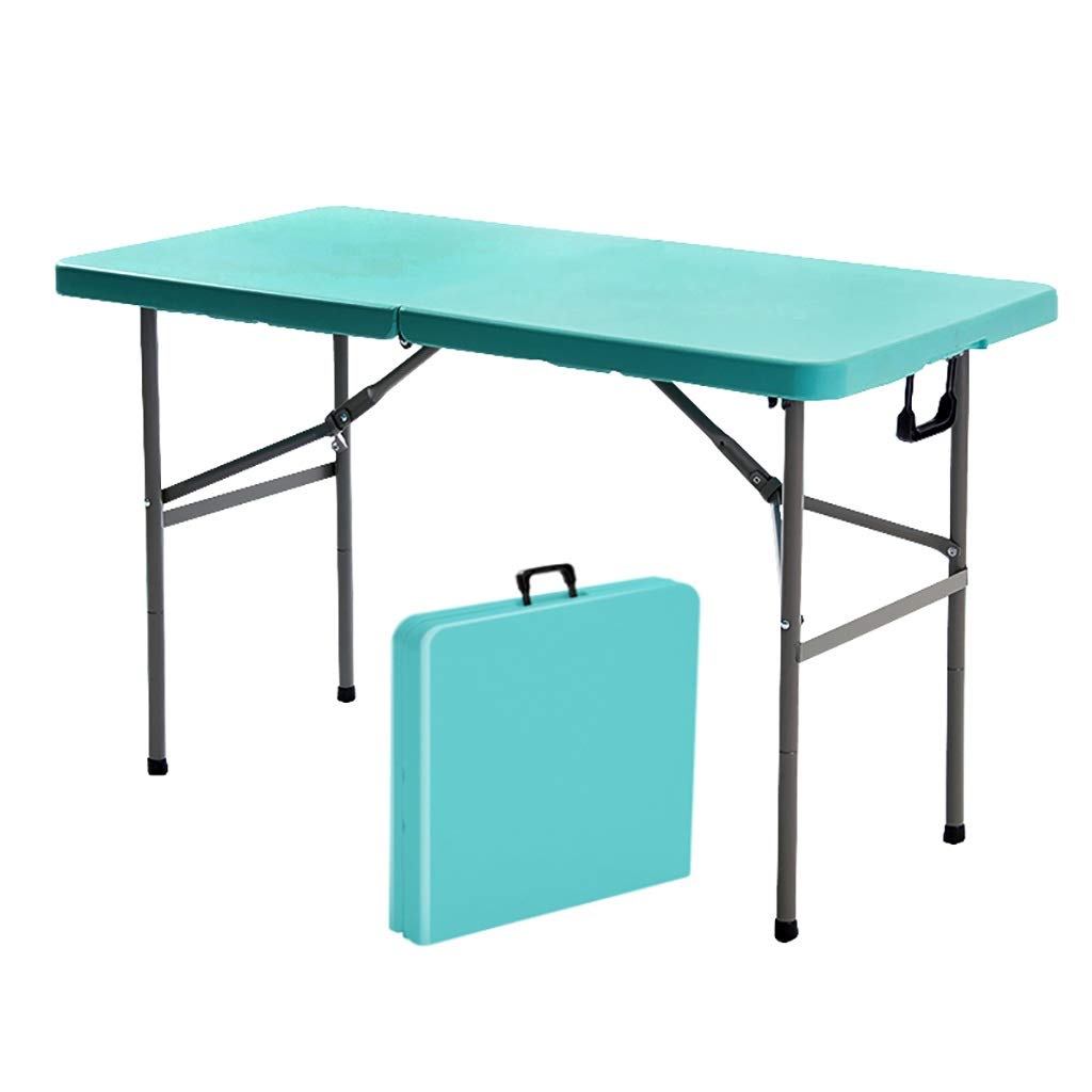 Guoguocy Folding Dining Table - 6 Colors, Portable Study & Outdoor Table for Home, Garden, BBQ, Camping & Picnics (Color: F)