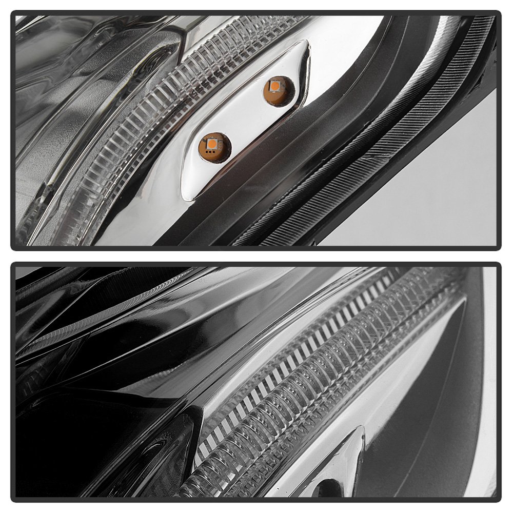 ACANII - OEM Style Projector Headlights for 2010-2014 Cadillac SRX | HID/Xenon Compatible | Left & Right Pair | Upgrade Your Night Driving Safety & Style
