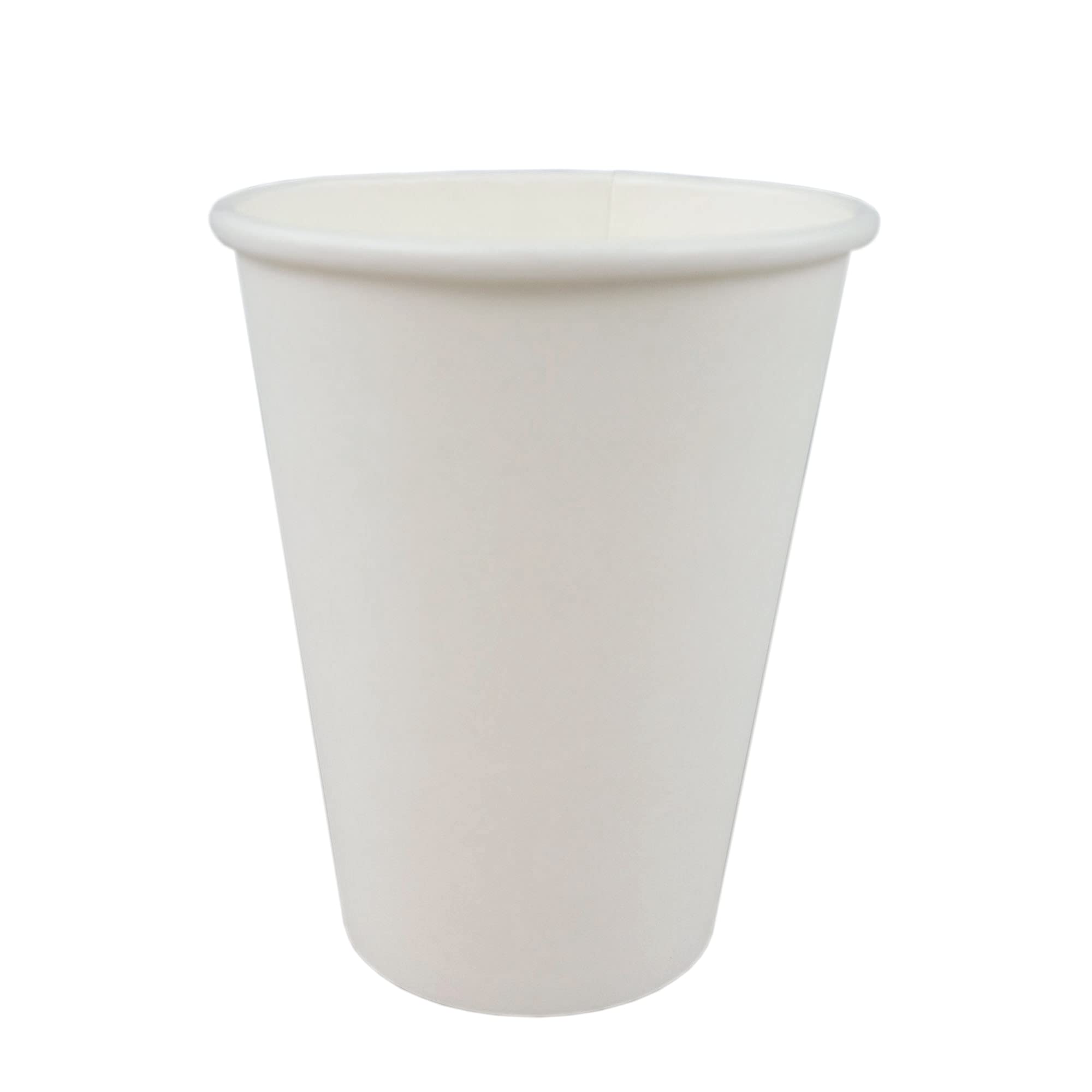 Abena Disposable Paper Coffee Cups 8oz 12oz 16oz - 1000 Pack Hot & Cold Drink Cups for Coffee, Tea, Soda - Perfect for Offices, Cafes, Restaurants, and Events