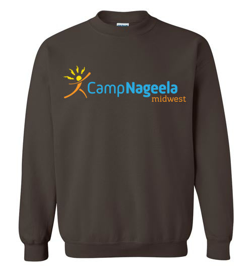 Nageela Midwest Crewneck Sweatshirt for Men & Women | Soft Cotton Pullover Sweater | Casual Comfort Wear for Fall & Winter | Perfect for Outdoor Activities and Lounge