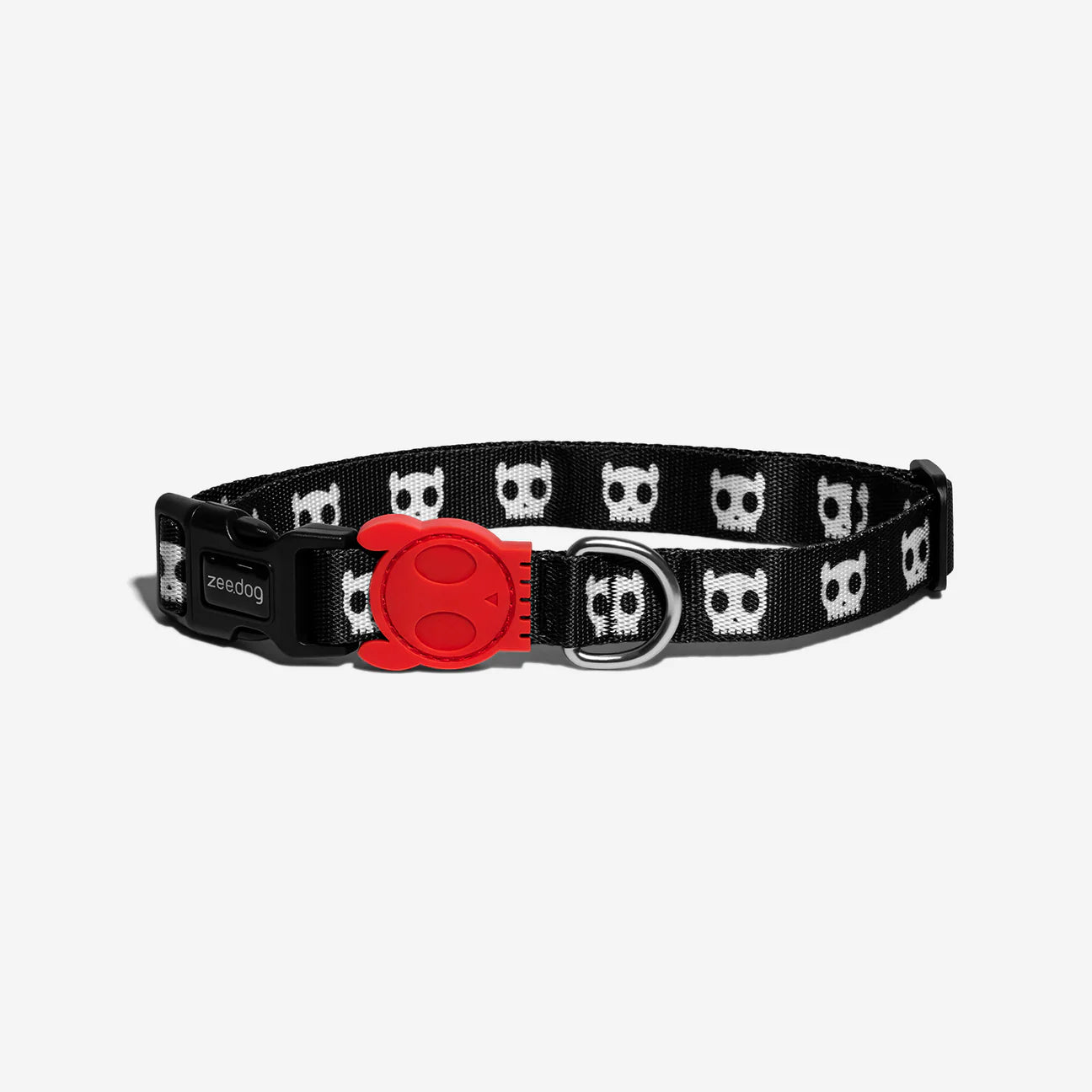 Zee.Dog Skull 2.0 Dog Collar - Stylish Pet Accessory for Small, Medium & Large Dogs - Perfect for Daily Walks, Training & Outdoor Adventures