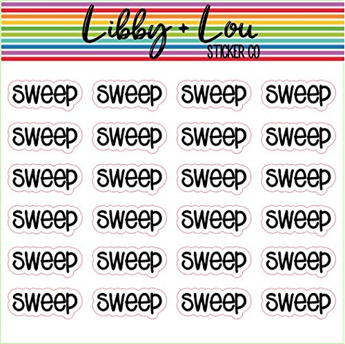 Cleaning Planner Stickers by Libby & Lou - Home & Office Use