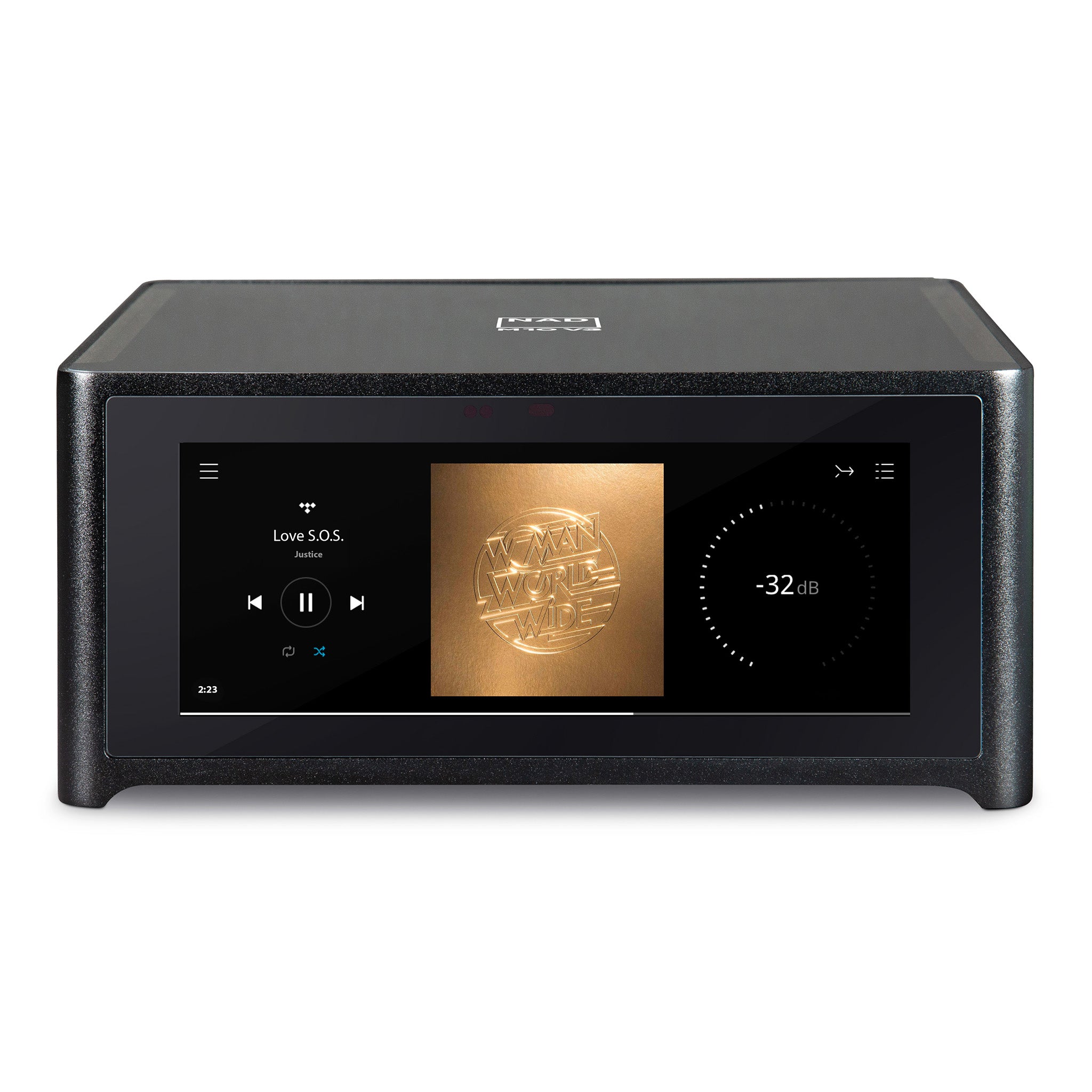 NAD M10 V3 BluOS Streaming Amplifier - HiFi Wireless Audio System with Smart Home Integration | Perfect for Home Theater & Music Streaming