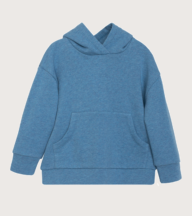 Serendipity Azur Organic Cotton Hoodie for Men & Women - Eco-Friendly Comfort Wear for Casual Outfits, Yoga, and Outdoor Activities
