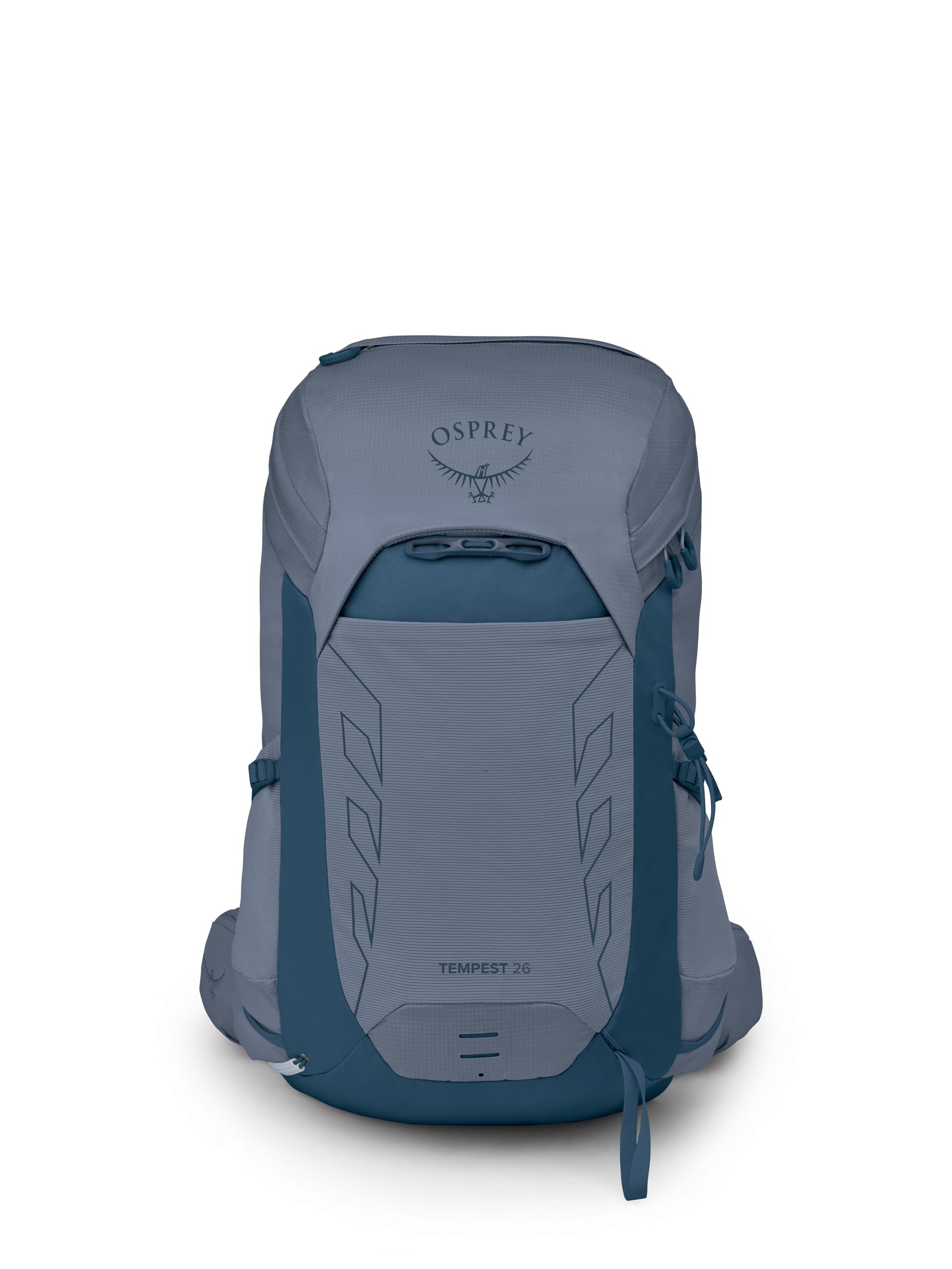 Osprey Tempest 26L Women's Lightweight Hiking Backpack with Hipbelt - Water-Resistant Daypack for Outdoor Adventures, Travel & Trekking - Anchor Blue/Atlas