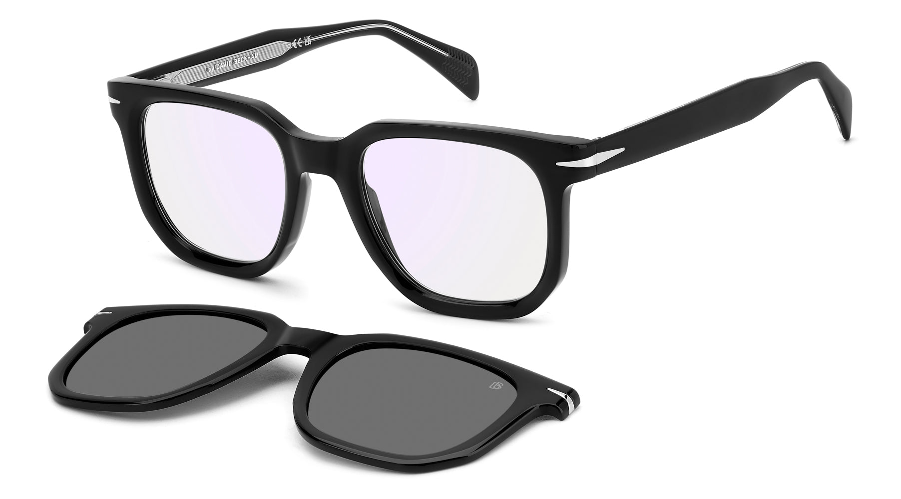 David Beckham DB7143/C Men's Sunglasses - Polarized UV Protection Aviator Style for Driving, Outdoor & Fashion