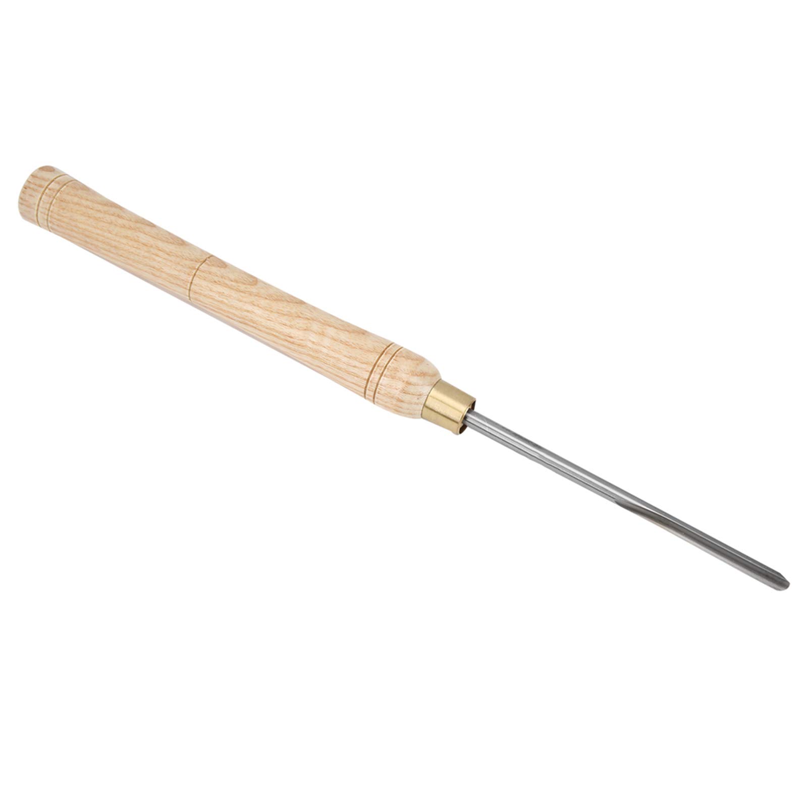High-Speed Steel (HSS) Turning Chisel - Durable Lathe Tool with Comfortable Grip & Glossy Finish for Woodworking, DIY Projects, and Home Workshop Use