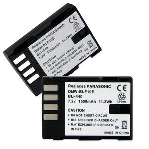 Original Panasonic DMW-BLF19 Replacement Battery for Lumix Cameras - Perfect for Travel, Photography & Vlogging