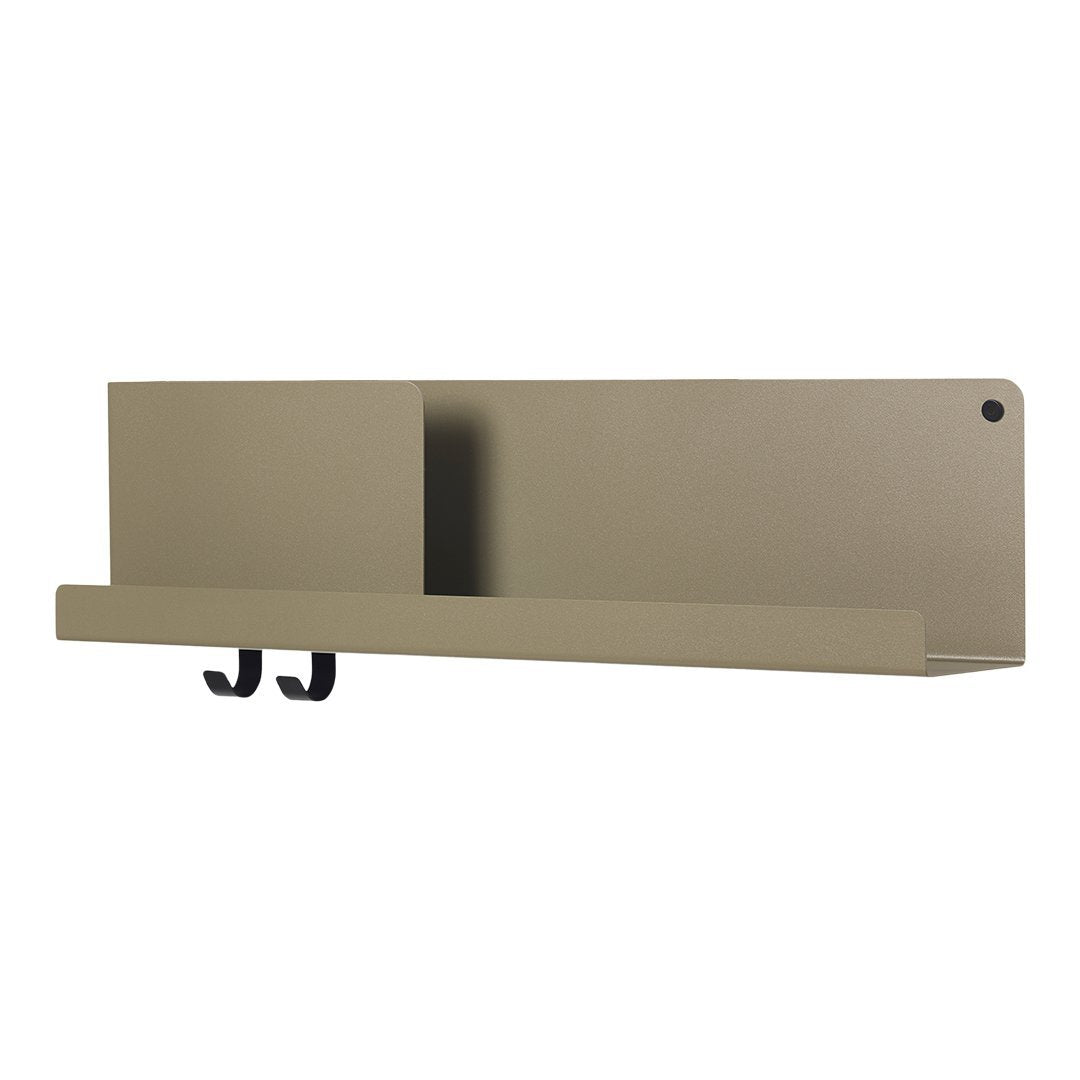 Muuto Johan Van Hengel Folded Shelves - Modern Wall Shelves for Living Room, Bedroom & Office Storage - Stylish Scandinavian Design for Home Decor
