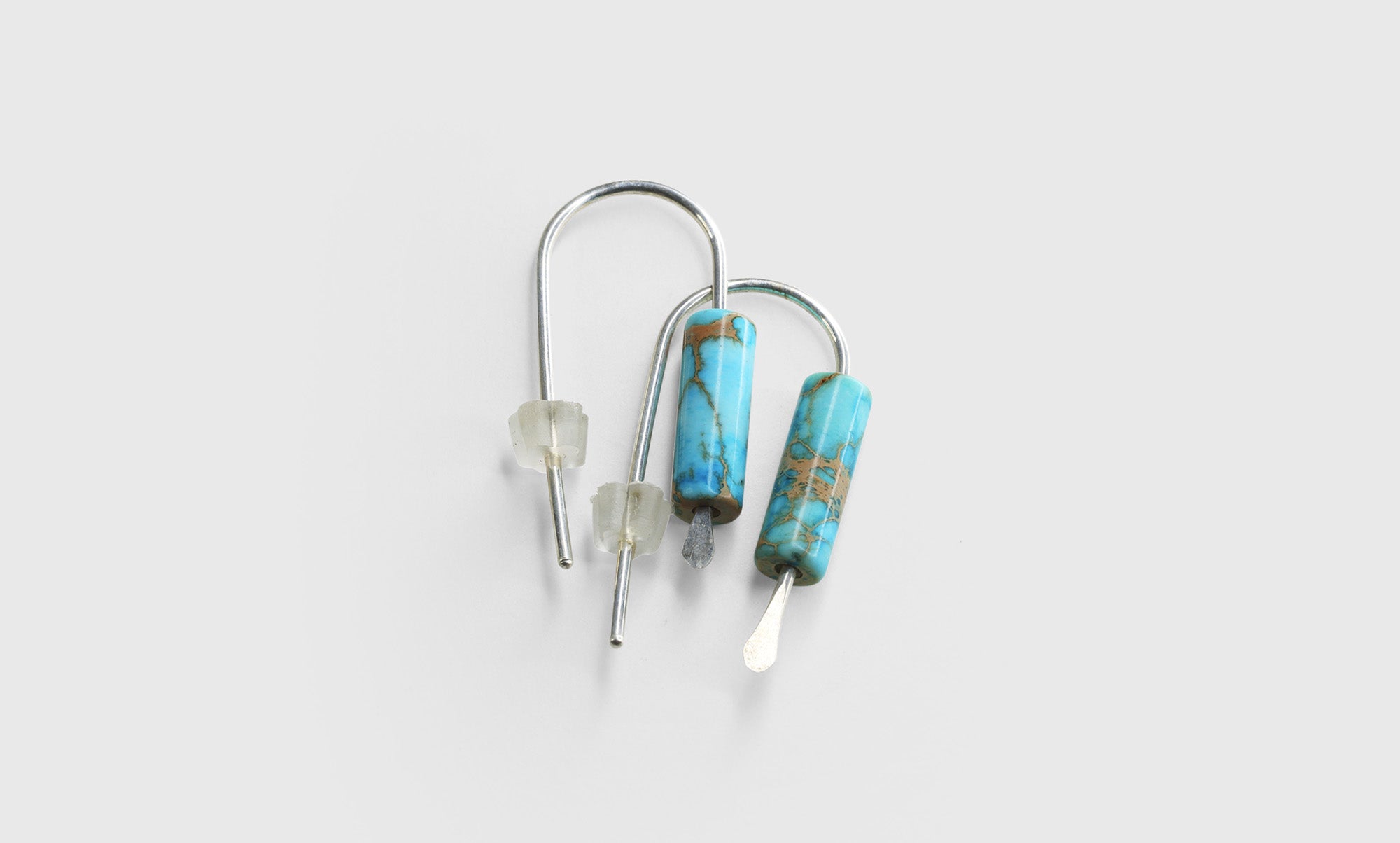 Jovy Rockey Sterling Silver Earrings for Women - Elegant Dangle Hoop Earrings for Everyday Wear & Special Occasions