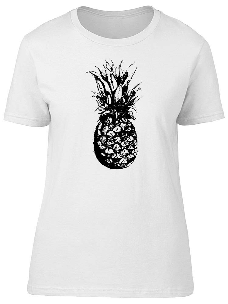Premium Black Pineapple Print T-Shirt for Men - Soft Cotton Casual Tee for Summer, Beach, and Streetwear Fashion