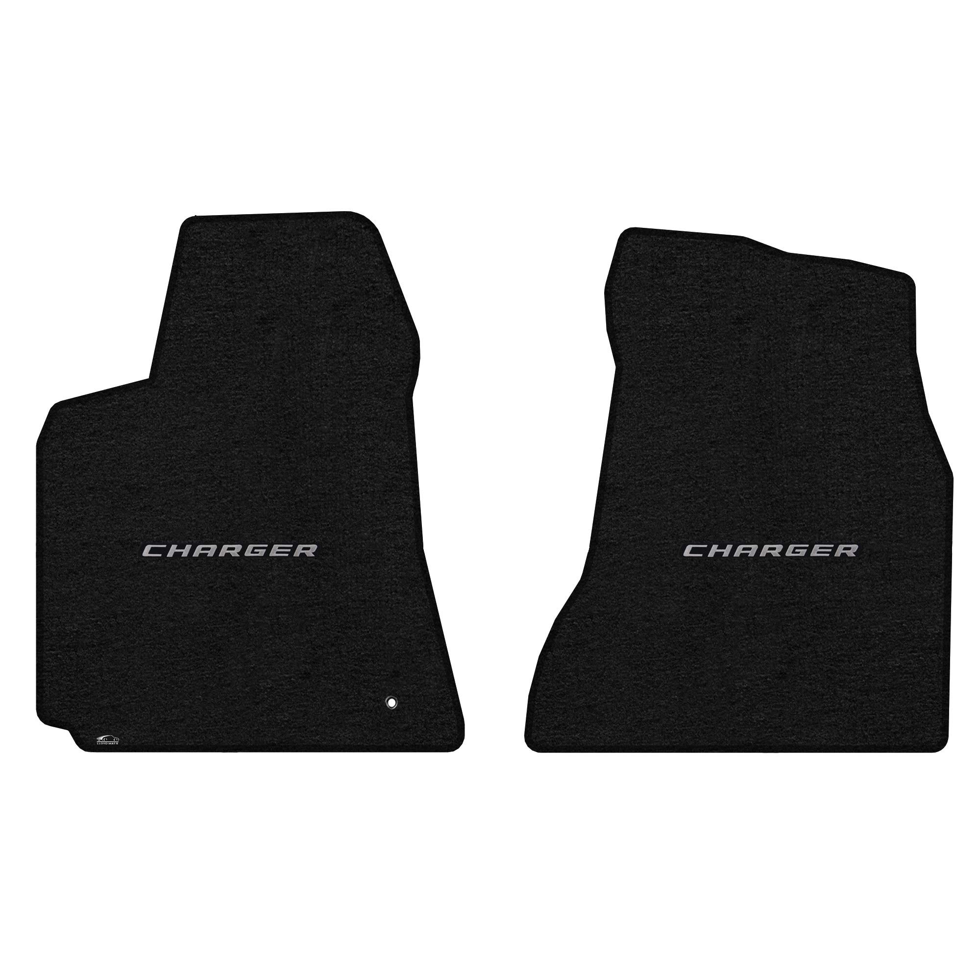Premium Custom-Fit Carpeted Floor Mats for Dodge Charger RWD 2006-2010 - Charcoal Luxury Car Floor Liners (2-Piece Set) | Perfect for Daily Commuting, Road Trips & Vehicle Protection