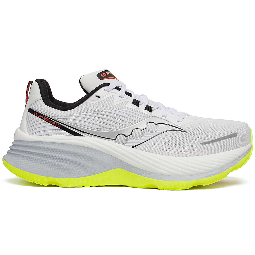 Men's Saucony Hurricane 24 Running Shoes - Lightweight Cushioned Sneakers for Men | Perfect for Road Running, Jogging & Gym Workouts
