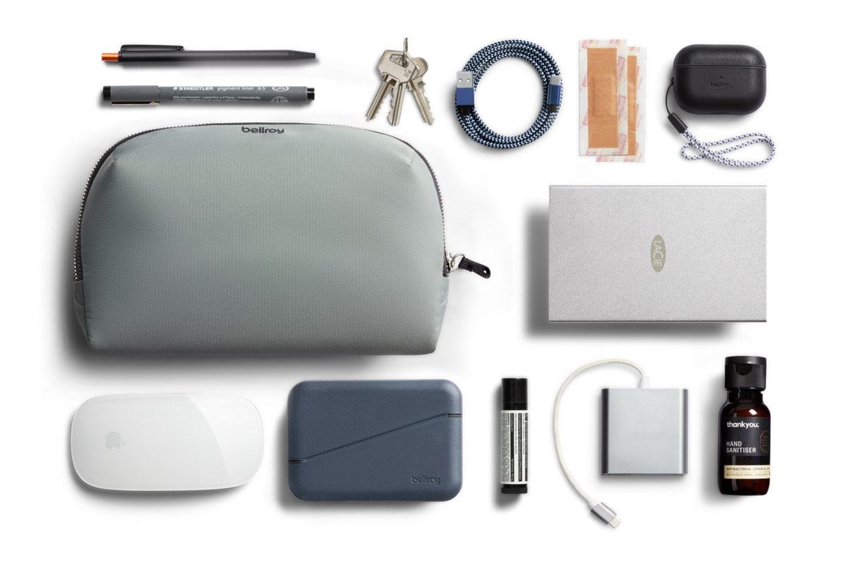 Bellroy Premium Leather Desk Organizer - Stylish & Functional Office Desk Caddy for Pens, Notebooks & Accessories | Perfect Home Office & Workspace Organization