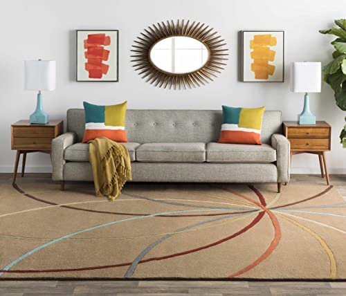 Mustard, Dark Brown, Dusty Coral / Davison