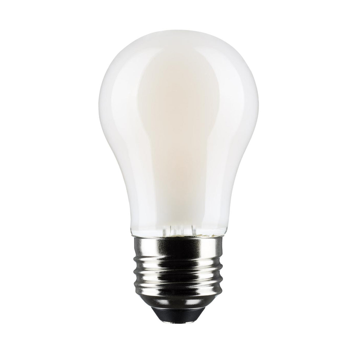 A15 LED Light Bulb 6W 450 Lumens 2700K Warm White E26 Medium Base Frosted Finish (2-Pack) - Perfect for Bedroom, Living Room, and Table Lamps