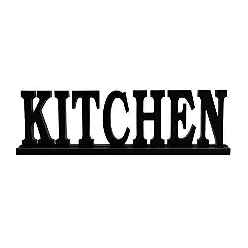Black Kitchen Sign