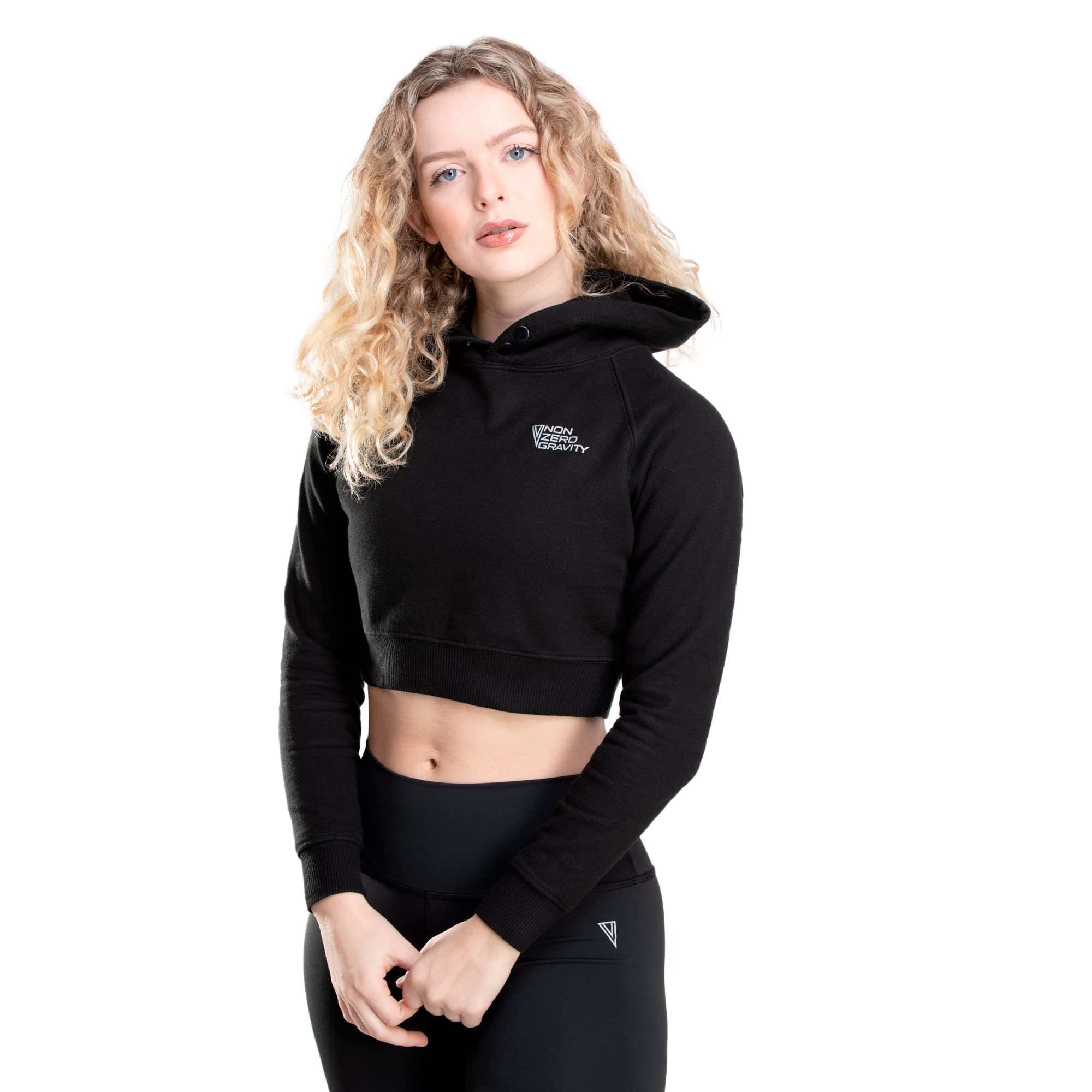 NZG ZinTex Women's Workout Hoodie Sweatshirt - Lightweight Fleece Pullover for Yoga, Gym & Running - Comfortable Athletic Jacket for Women's Fitness & Casual Wear