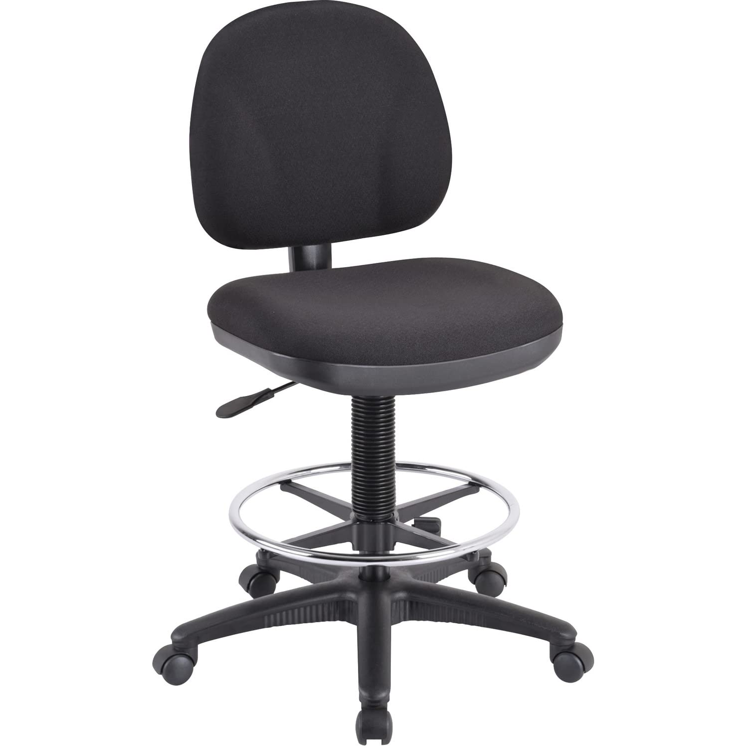 Lorell Multitask Office Chair - Ergonomic Adjustable Swivel Task Chair with Lumbar Support, Black - Perfect for Home Office, Computer Desk, and Conference Room