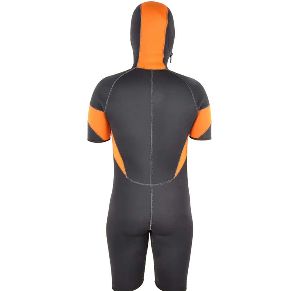 5mm Neoprene Shorty Wetsuit for Men & Women - One Piece Swimsuit for Surfing, Swimming, Scuba Diving & Water Sports | Perfect for Beach Activities, Snorkeling & Cold Water Protection