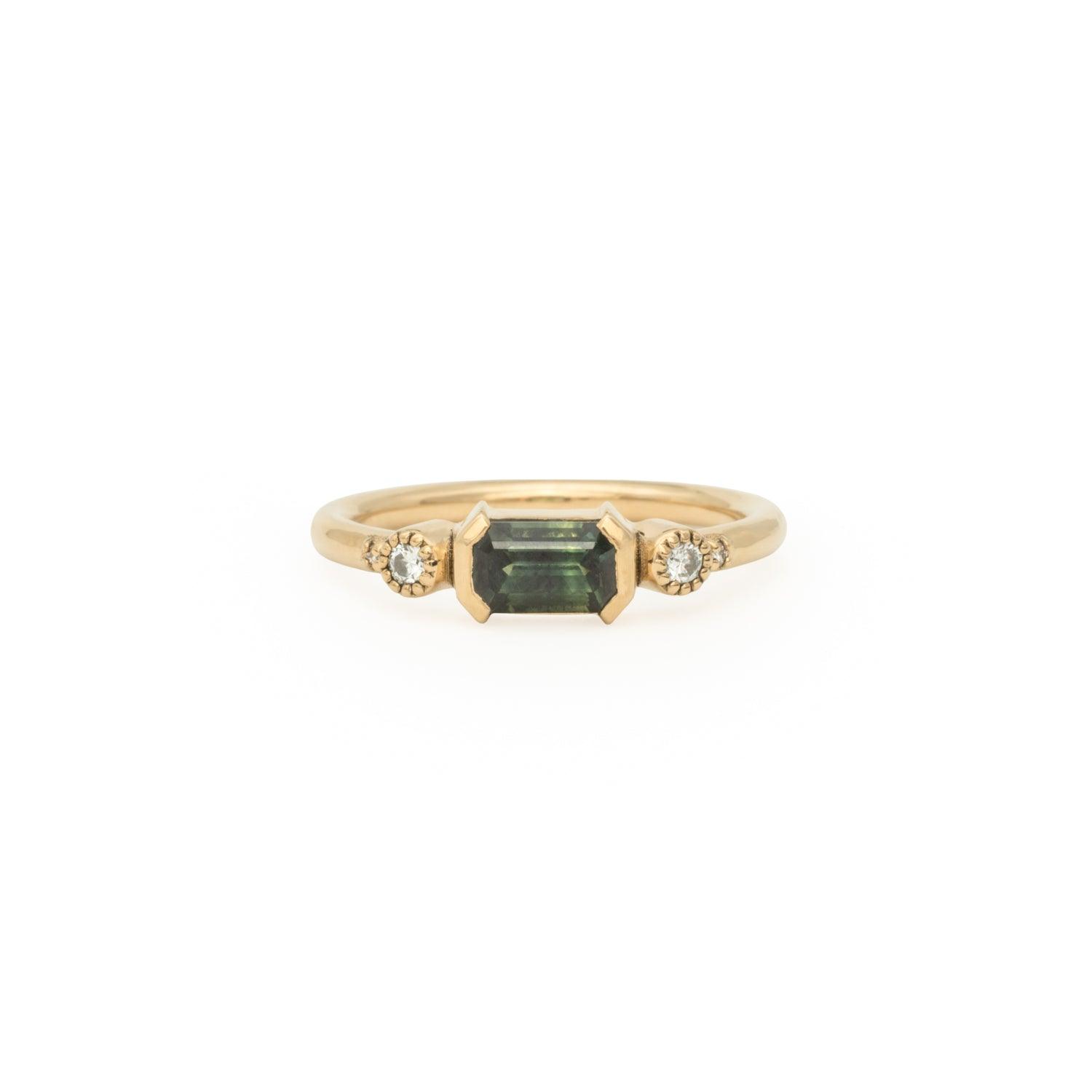 Tula Sapphire Ring – Elegant Blue Gemstone Jewelry for Women | Perfect for Engagement, Wedding & Special Occasions