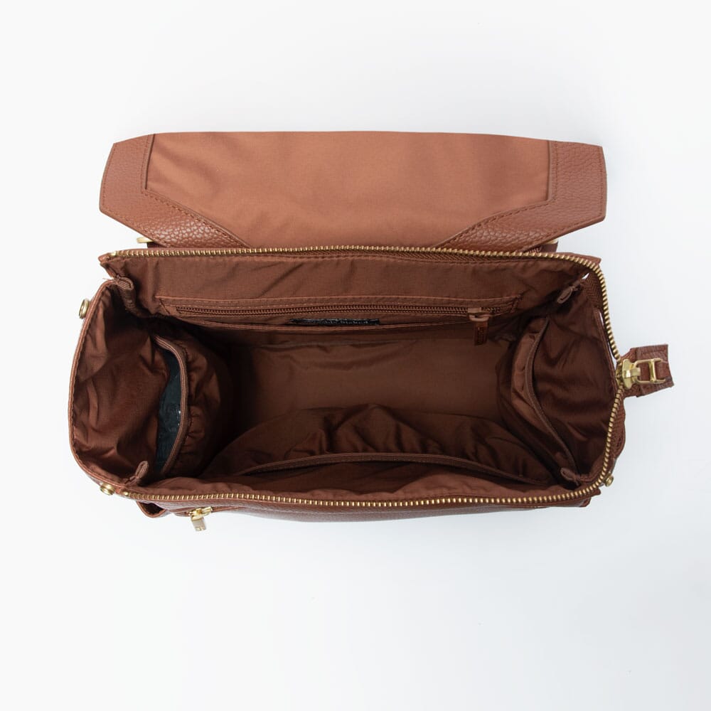 Freshly Picked Mini Classic Diaper Bag - Stylish & Compact Baby Essentials Organizer for Travel, Outings & Daily Use