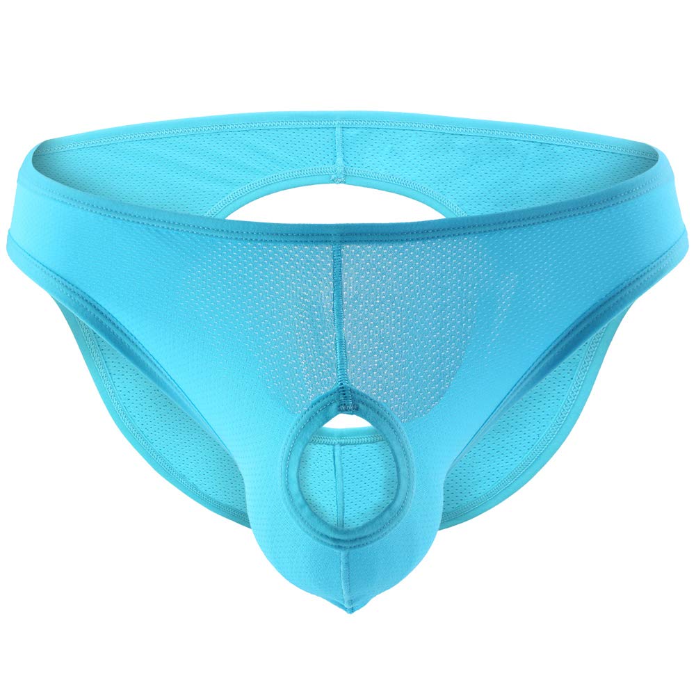 Sexy Men's Mesh Underwear Briefs - Breathable & Comfortable for Daily Wear, Workout, and Intimate Moments