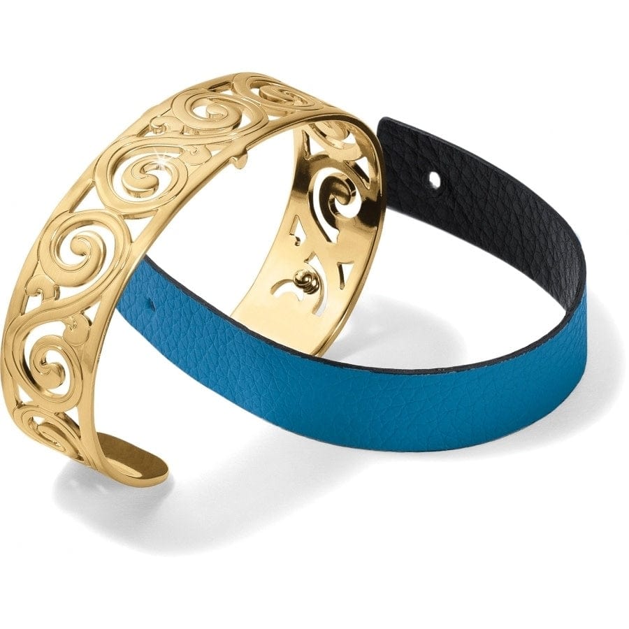 Christo Barcelona Slim Cuff Bracelet Set for Women - Elegant Minimalist Gold & Silver Bangle Stack - Perfect for Everyday Wear, Office, Date Night & Special Occasions