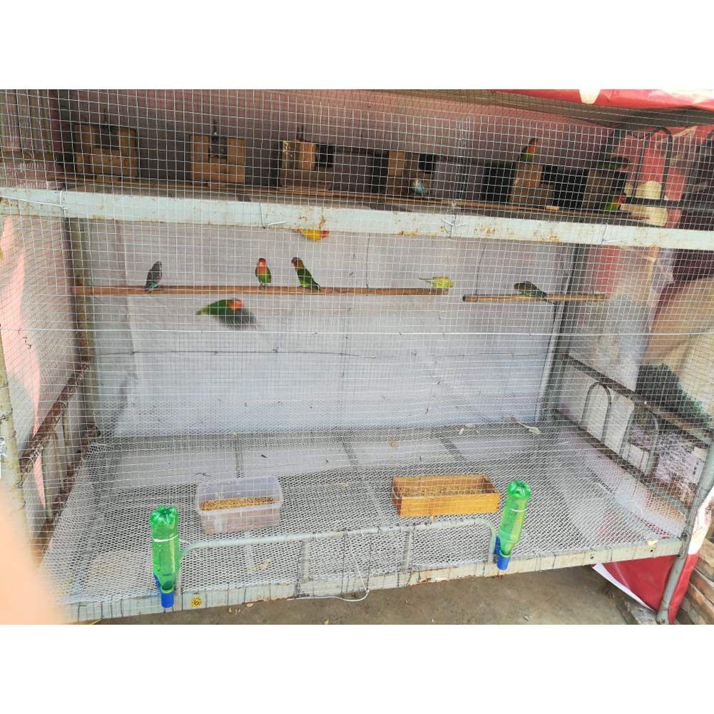 Hot Dip Galvanized Welded Wire Mesh Fence - 2cm Square Openings, 1x1m Size, Silver - Durable Hardware Cloth for Pet Cages, Chicken Coops & Vegetable Gardens - Includes Cutting Pliers for Easy Installation