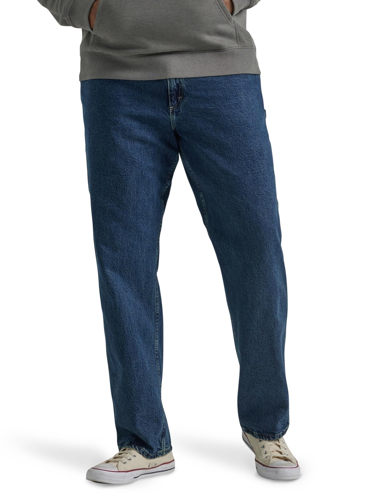 Lee Men's Big & Tall Legendary Workwear Carpenter Jeans - Durable Denim Pants for Construction, Farming & Outdoor Work