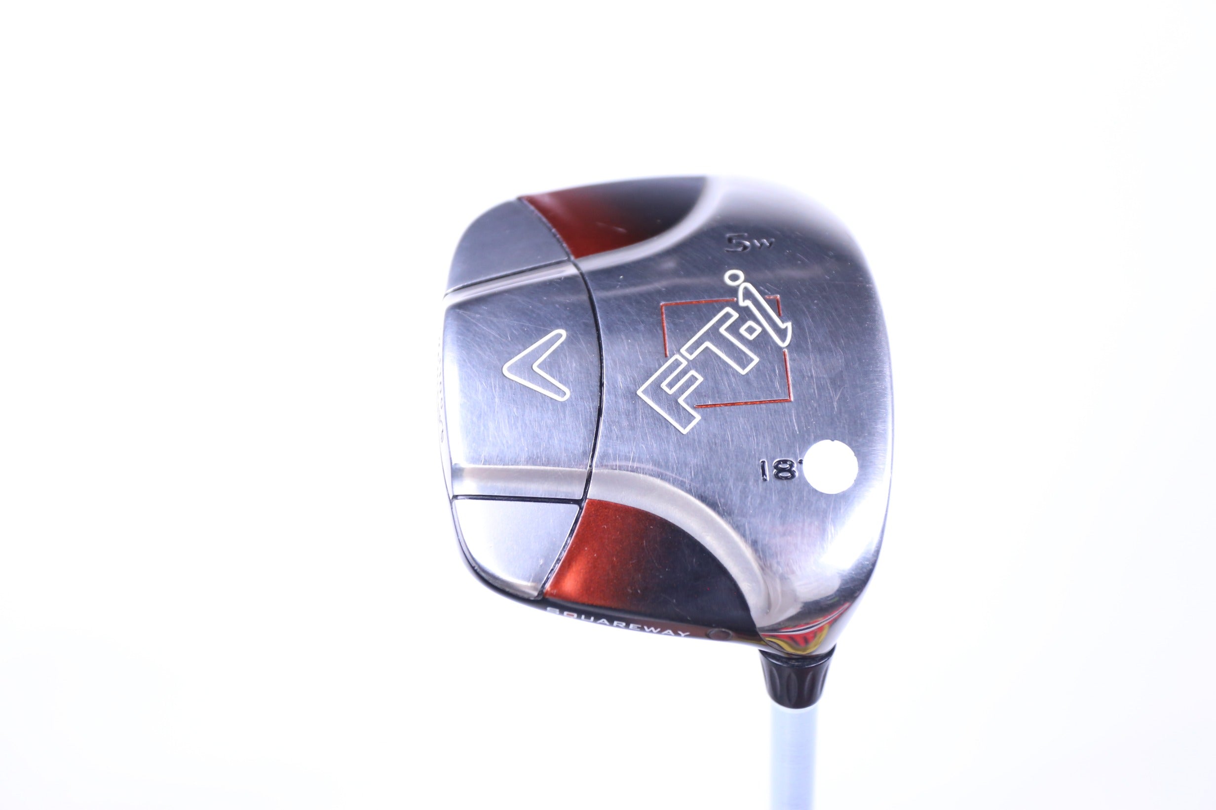 Used Callaway FT i Squareway 5 Wood Golf Club - Right Handed 18° Stiff Flex for Men | Perfect for Long Fairway Shots & Improving Accuracy on the Course