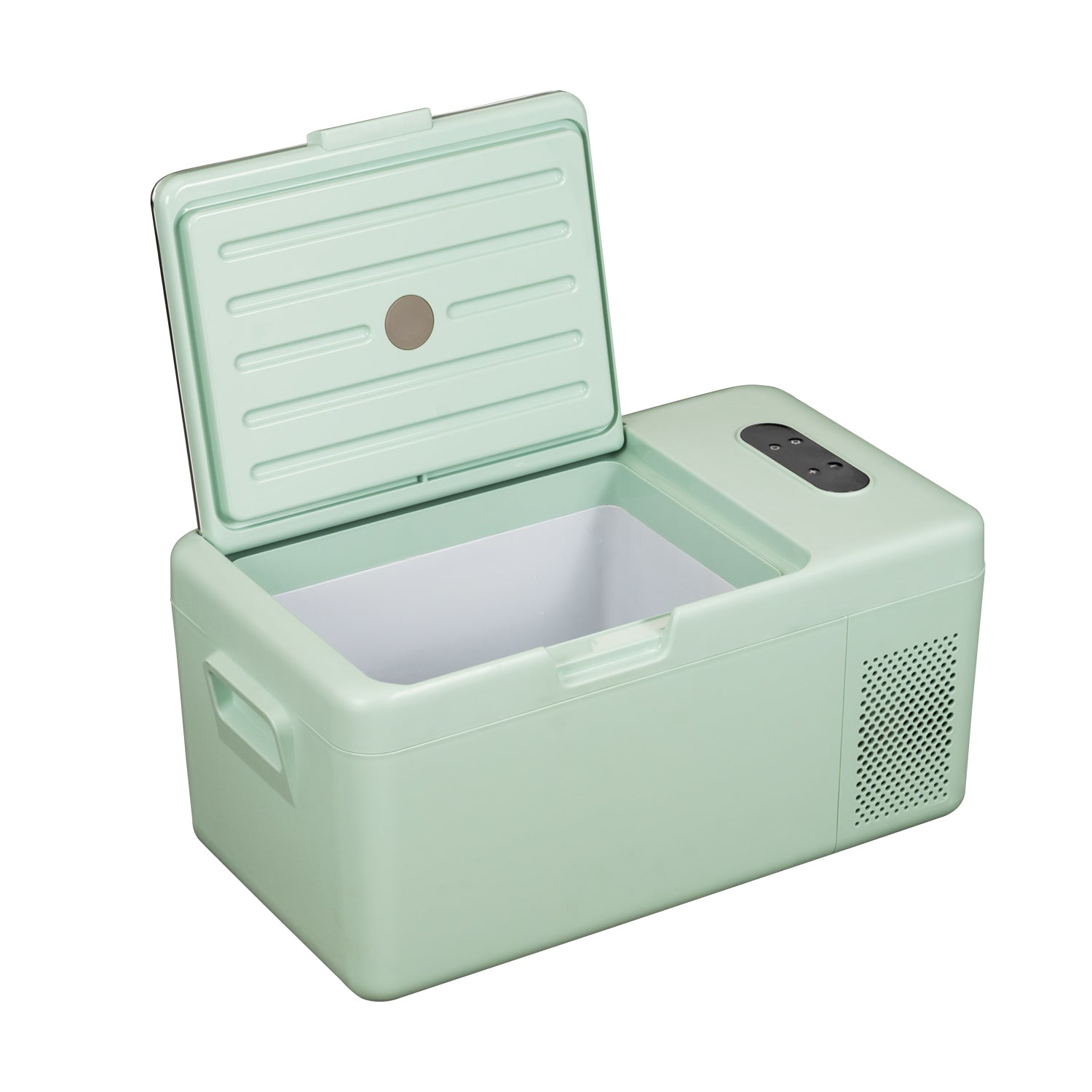 Alpicool S15 12V Portable Car Refrigerator Freezer - 15L Compact Mini Fridge for Road Trips, Camping & Outdoor Adventures - Dual Zone Cooling & Battery Protection