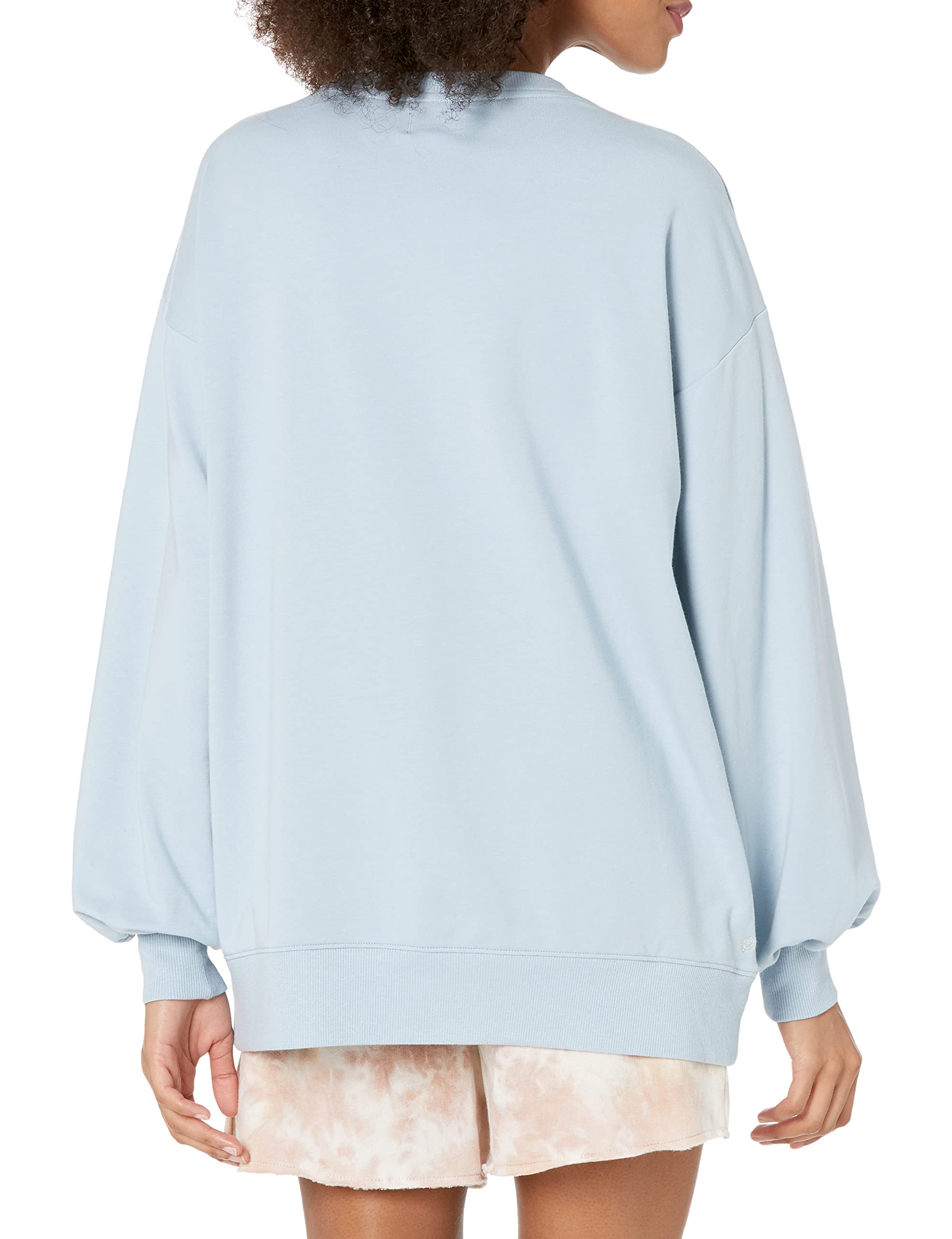 The Drop Women's Kiko Oversized Crewneck Sweatshirt | Soft Casual Pullover | Loose Fit Long Sleeve Top for Women | Perfect for Lounge, Travel & Everyday Wear