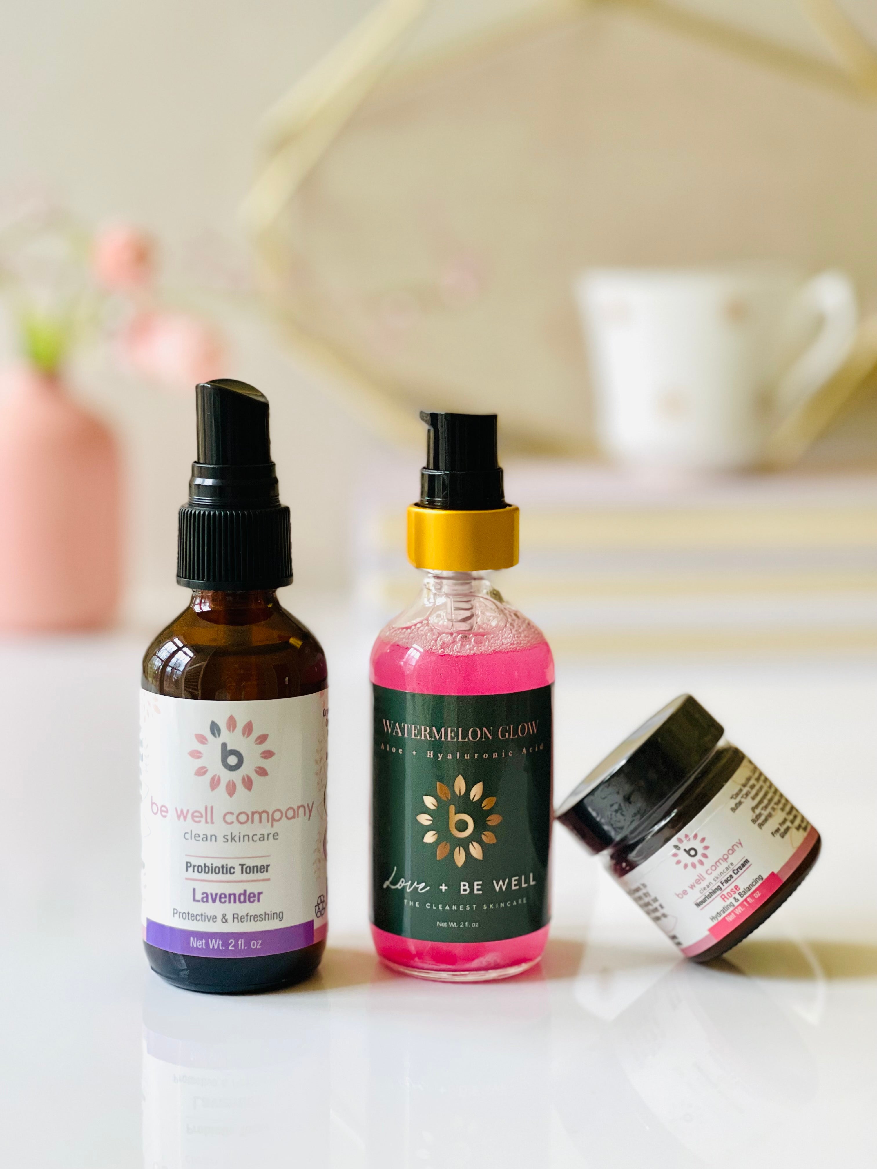 Hydration Glow Kit - Skincare Set for Hydrated & Radiant Skin | Perfect for Daily Use, Travel & On-the-Go Glow
