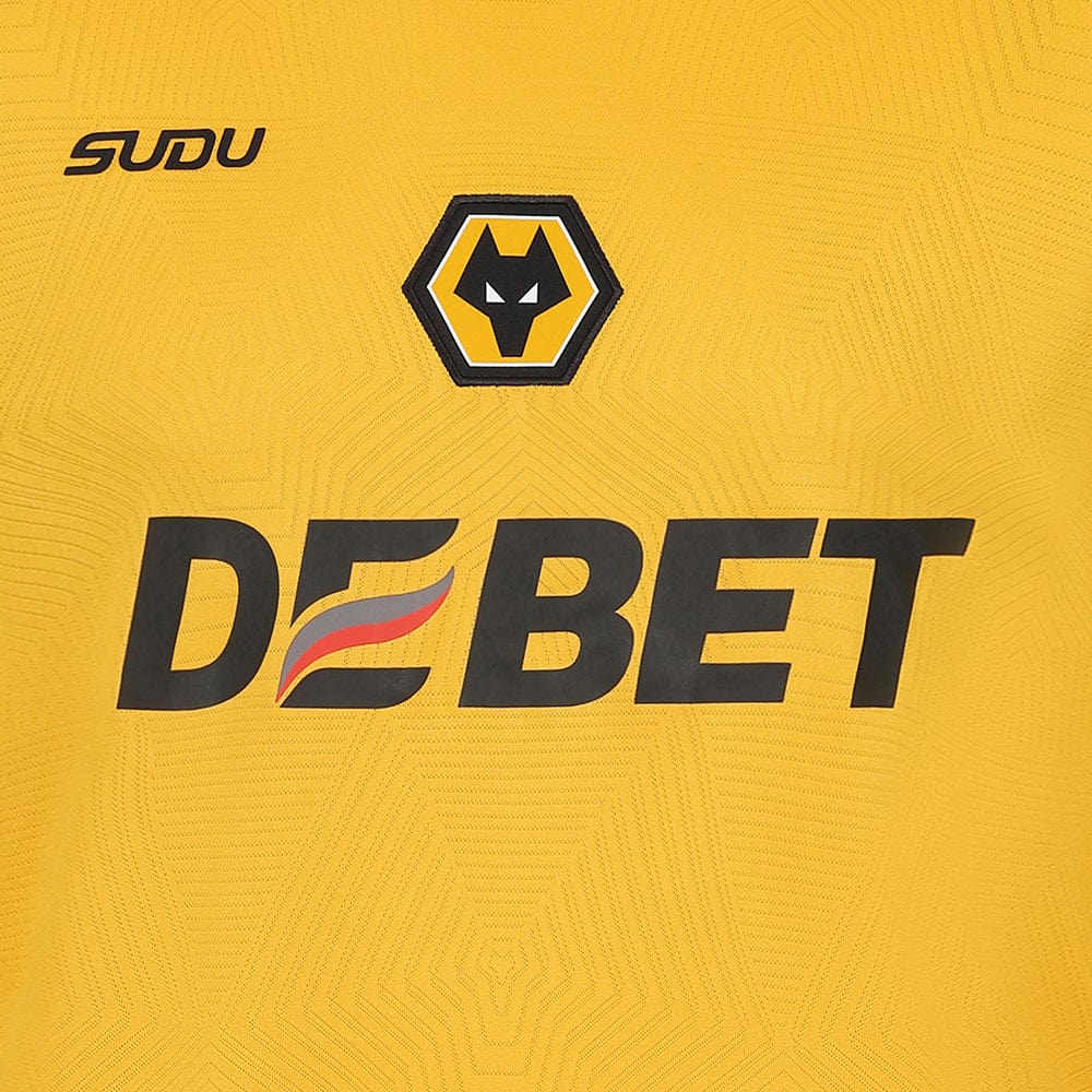 2024-2025 Wolves FC Home Jersey for Adults - Official Football Shirt for Men & Women - Perfect for Matchdays, Training & Fan Support