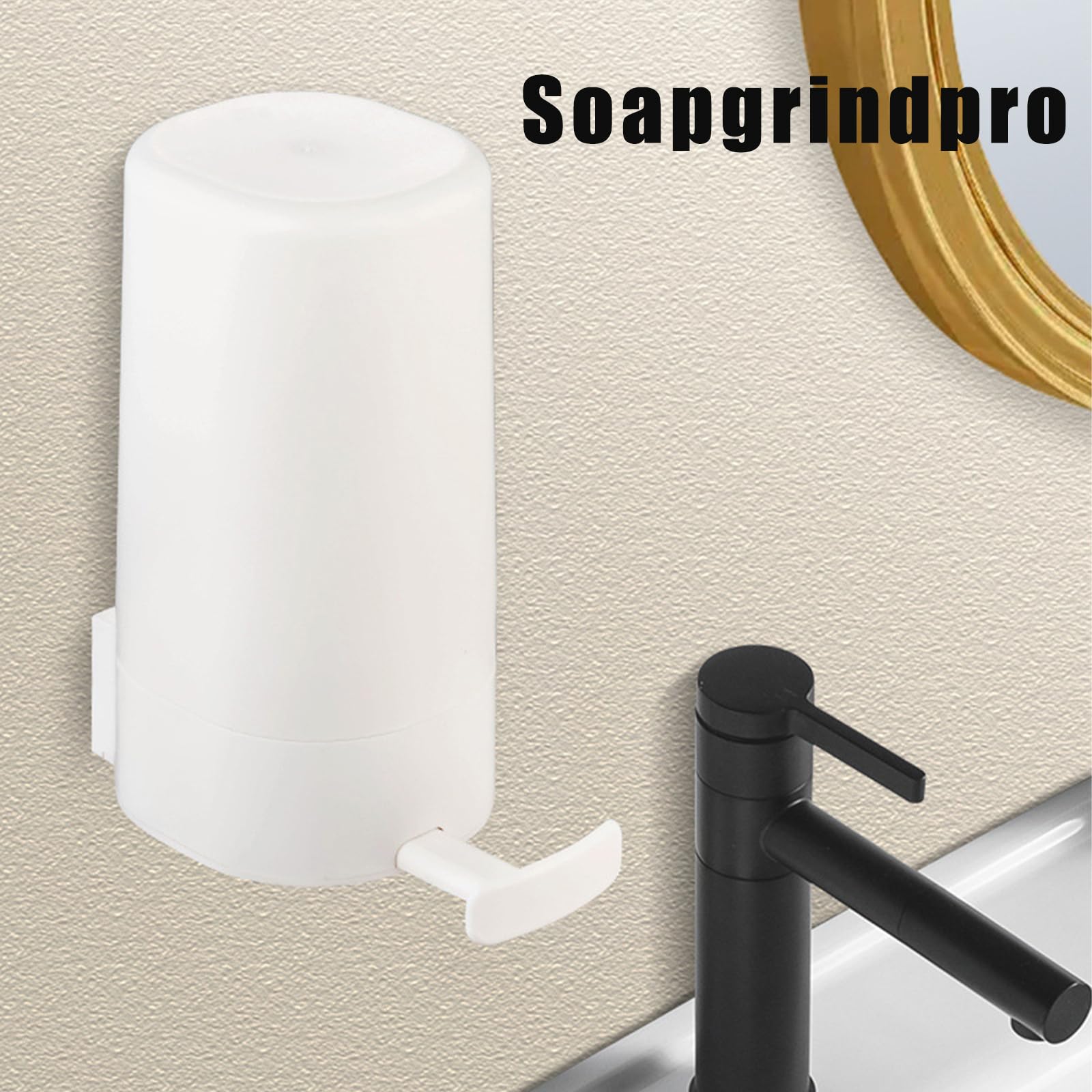 2025 Wall-Mounted Bar Soap Dispenser & Grinder - Adjustable Powder Leakproof Soap Shaver for Kitchen & Bathroom - Waterproof Bar Soap Organizer for Shaving & Storage (1PC) - Perfect for Small Spaces & Eco-Friendly Homes