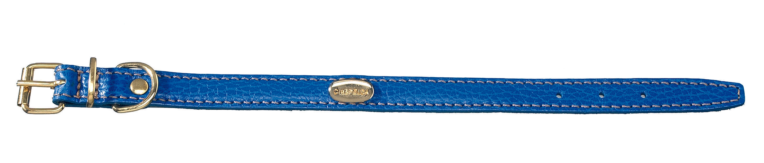 Premium Soft Flat Padded Calfskin Dog Collar - Comfortable & Durable Leather Pet Collar for Small to Medium Dogs - Perfect for Daily Walks, Training & Outdoor Adventures