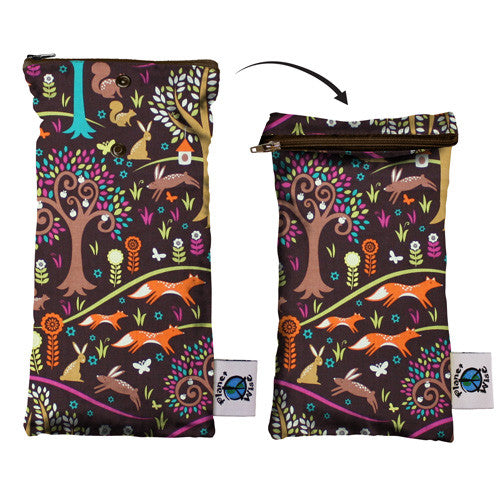 Planet Wise Reusable Wet Wipe Pouch - Eco-Friendly & Waterproof for Diaper Changes, Travel & On-the-Go Essentials