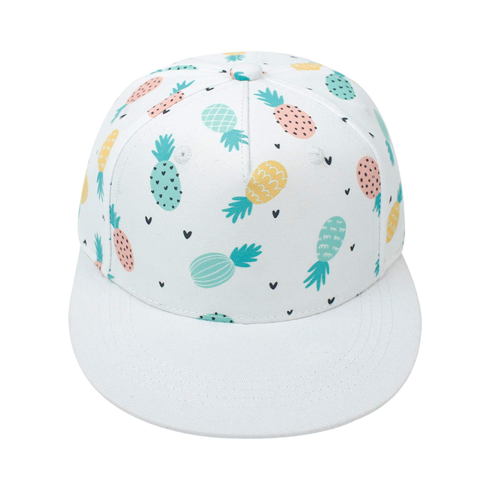 Kids Baseball Caps for Boys & Girls - Adjustable Cartoon Print Sun Hat with UV Protection | Perfect for Outdoor Play, Sports, and Hip Hop Fashion