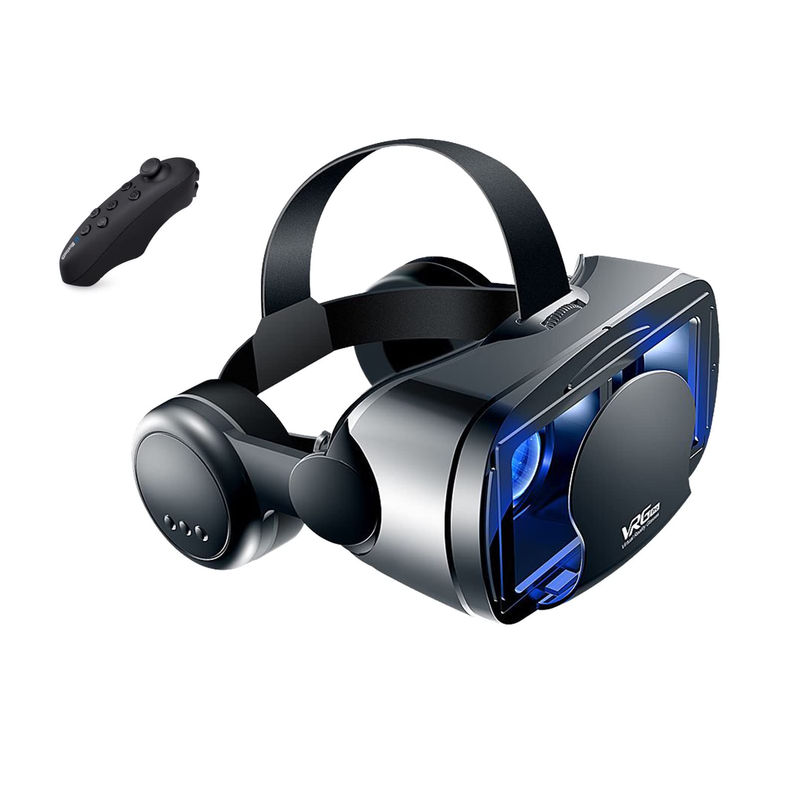 3D Virtual Reality Headset for iPhone & Android Phones - Wireless VR Goggles for IMAX Movies, Gaming & 360° Videos | Perfect for Home Entertainment, Travel & Immersive Experiences